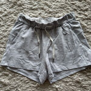 lululemon athletica Light Gray Athletic Shorts